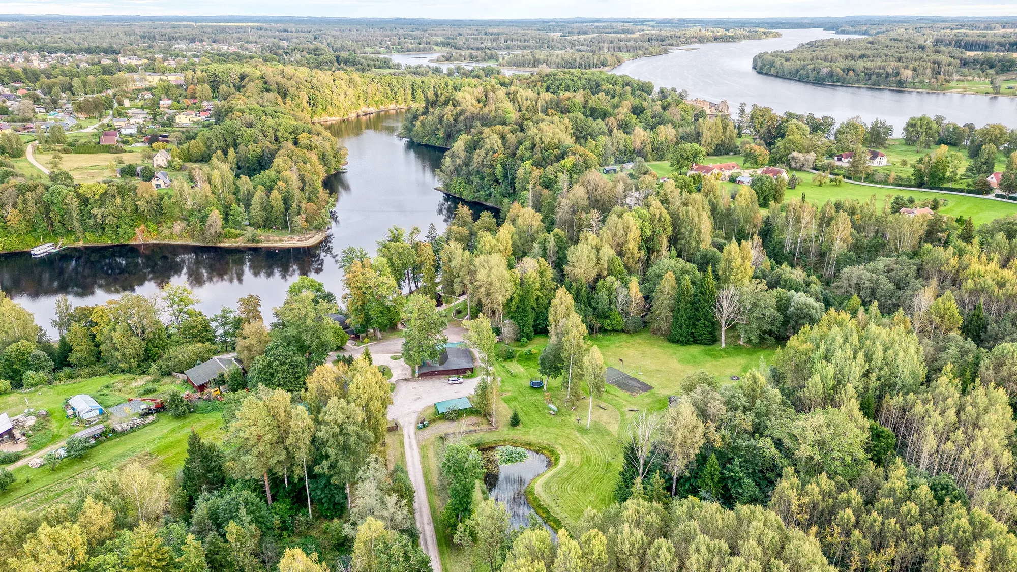 Aktīvs Komplekss Pērses upes krastā - Koknesē